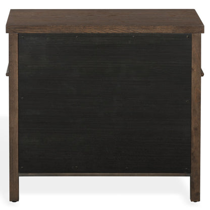 Safavieh - Haylie 1 Drawer Wood Nightstand / Dark Walnut - SFV2232B view 4