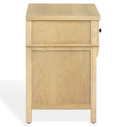 Safavieh - Haylie 1 Drawer Wood Nightstand / Oak - SFV2232A view 3