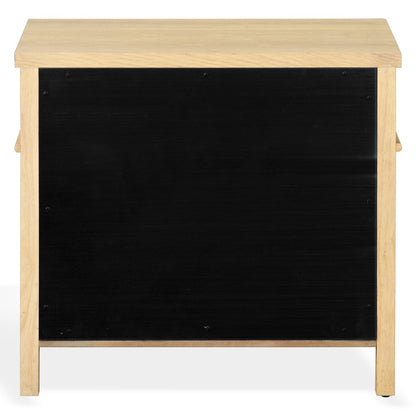 Safavieh - Haylie 1 Drawer Wood Nightstand / Oak - SFV2232A view 4