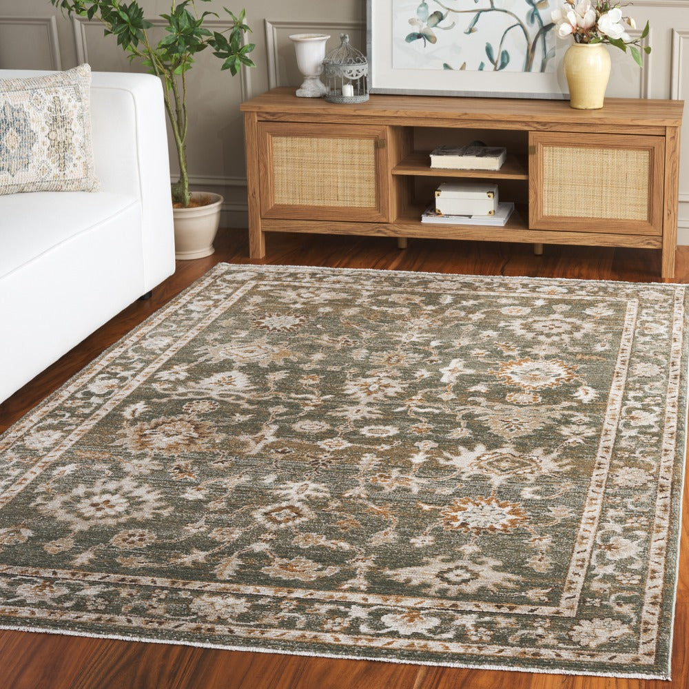 Safavieh - Hazel 504Y Green / Ivory - 3" X 5" - HZL504Y-3 view 2