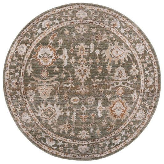 Safavieh - Hazel 504Y Green / Ivory - 4" X 4" - HZL504Y-4R view 1