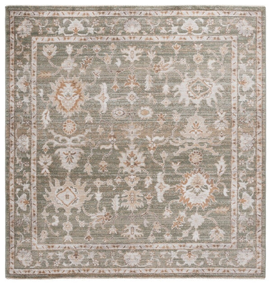 Safavieh - Hazel 504Y Green / Ivory - 8" X 8" - HZL504Y-8SQ view 1