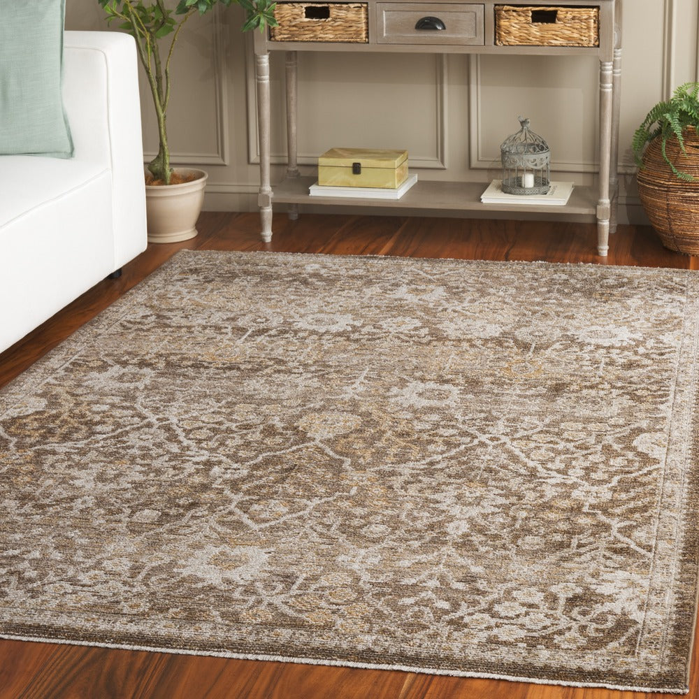 Safavieh - Hazel 508T Brown / Ivory - 6" X 9" - HZL508T-6 view 2