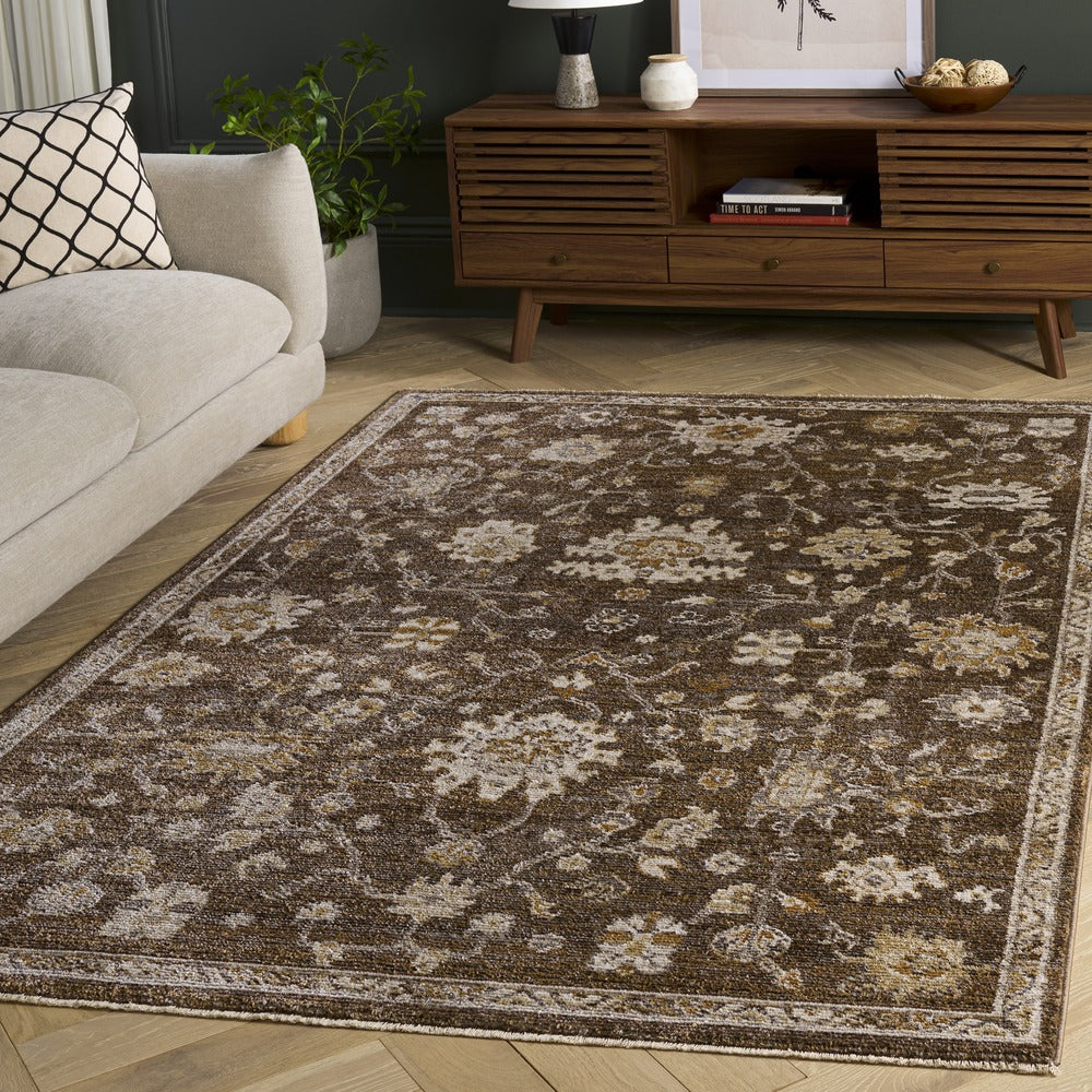 Safavieh - Hazel 512T Brown / Ivory - 6" X 8" - HZL512T-68 view 2