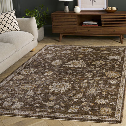 Safavieh - Hazel 512T Brown / Ivory - 6" X 8" - HZL512T-68 view 2