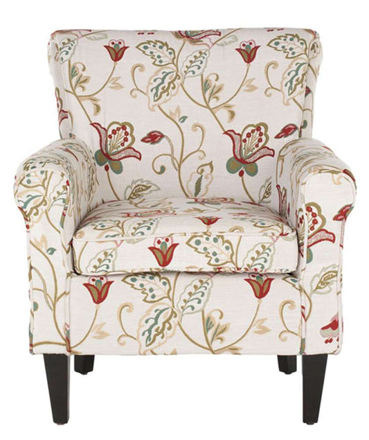 Safavieh - Hazina Chair - Red - White - MCR1002A veiw 1
