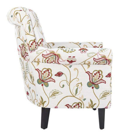 Safavieh - Hazina Chair - Red - White - MCR1002A veiw 4