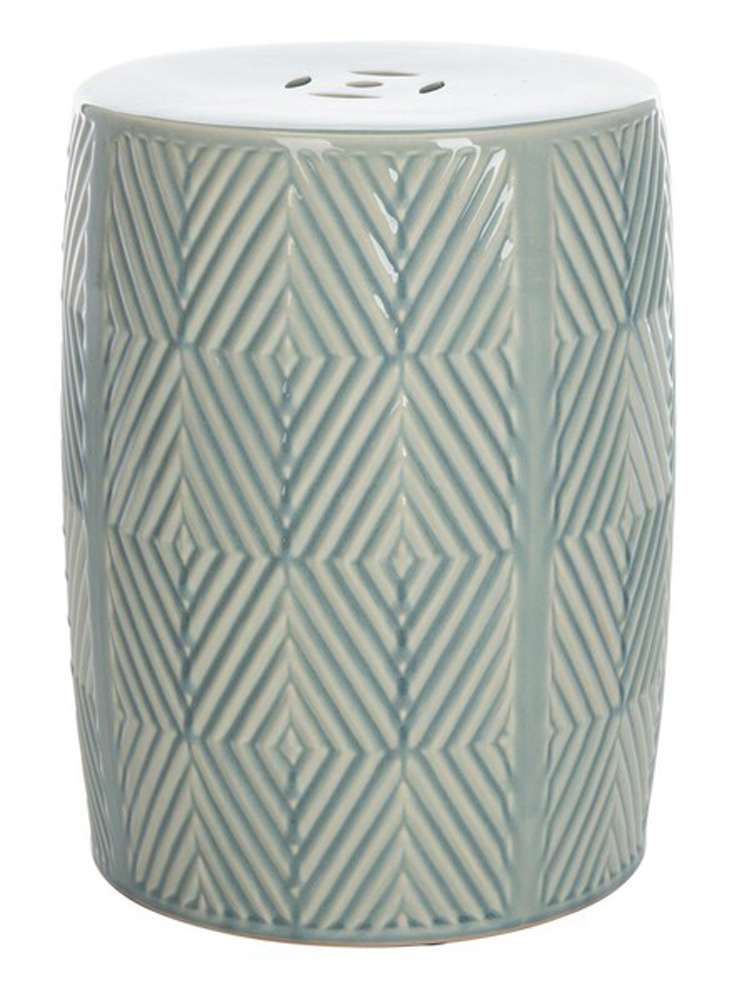 Safavieh - Hemdi Garden Stool - Blue - ACS4578A veiw 1