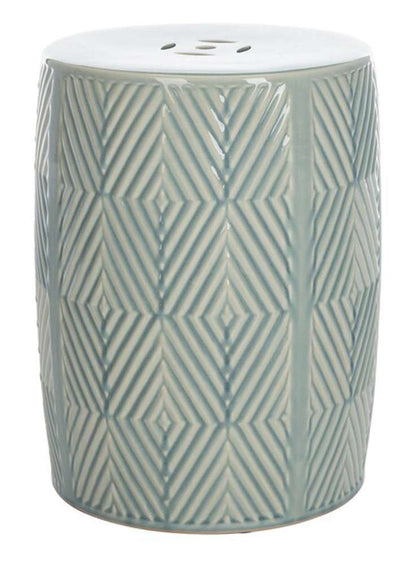 Safavieh - Hemdi Garden Stool - Blue - ACS4578A veiw 1
