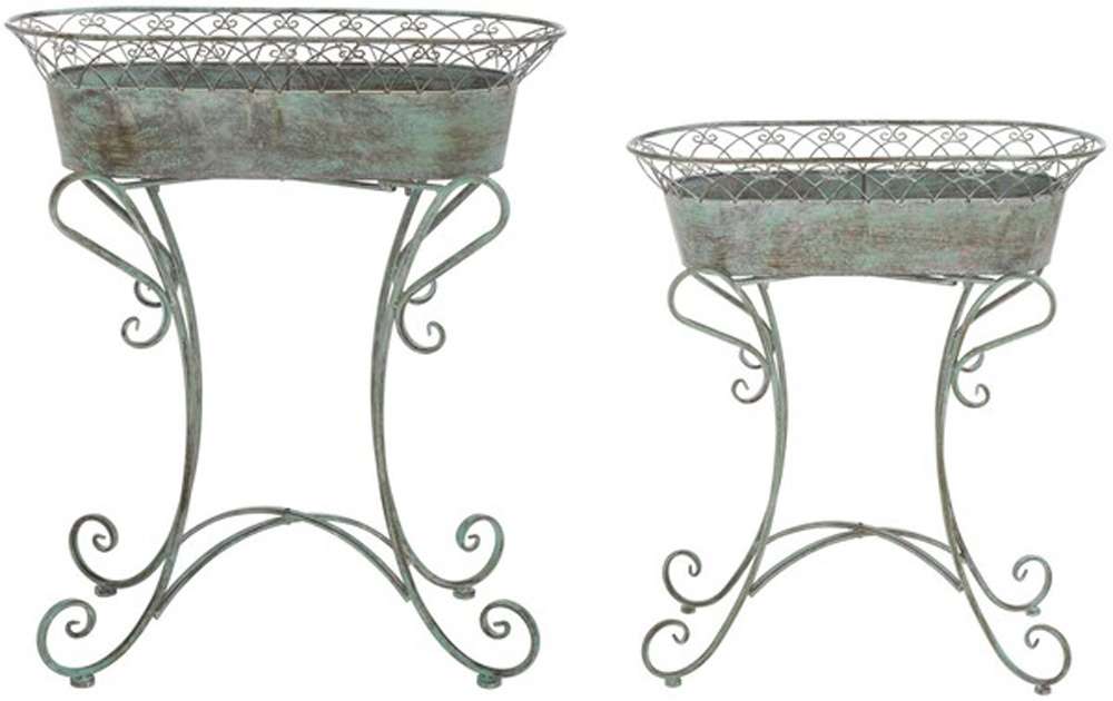 Safavieh - Hendrick Planters - Antique Dark Green  - PAT5026D veiw 1