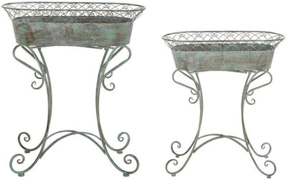 Safavieh - Hendrick Planters - Antique Dark Green  - PAT5026D veiw 1