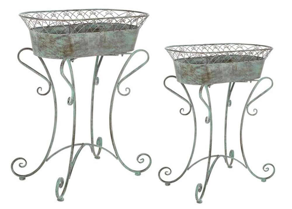 Safavieh - Hendrick Planters - Antique Dark Green  - PAT5026D veiw 3