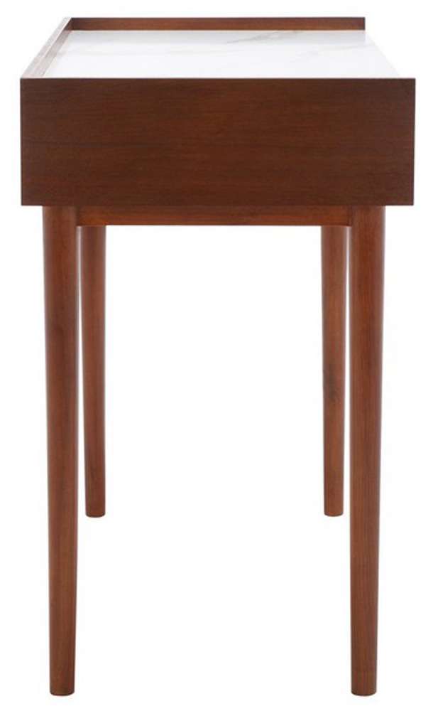 Safavieh - Henley 2 Drawer Desk - White Marble  - DSK2100F veiw 5