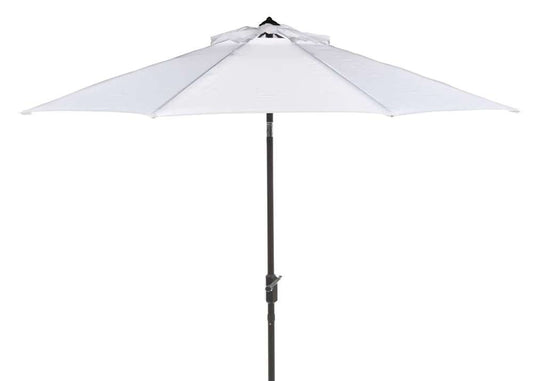 Safavieh - Herla 11Ft Auto Tilt Umbrella - White - PAT8101F veiw 1