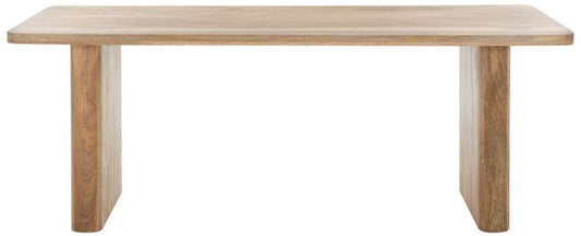 Safavieh - Couture - Hewlett Wood 80in Dining Table - Natural - SFV5749A veiw 1