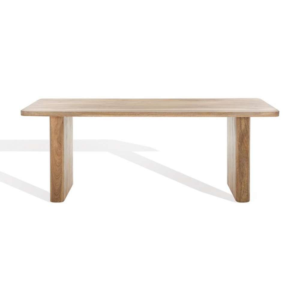 Safavieh - Couture - Hewlett Wood 80in Dining Table - Natural - SFV5749A veiw 2