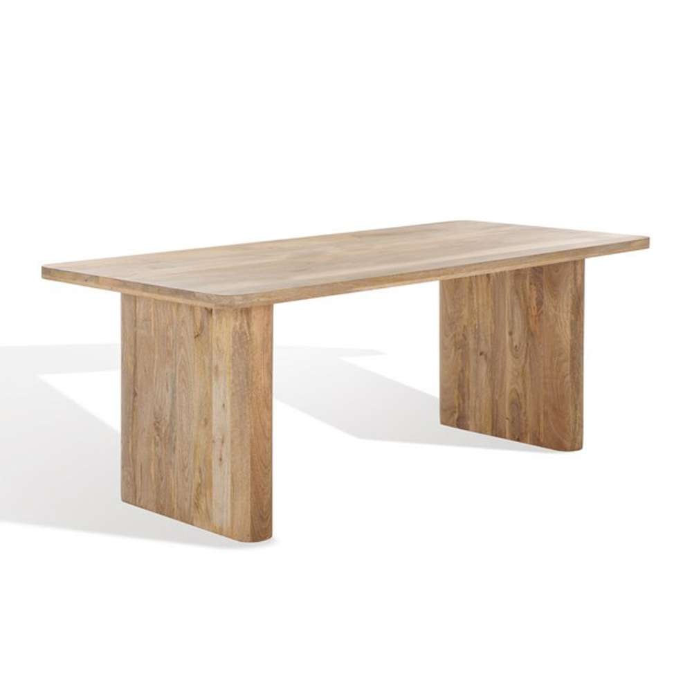 Safavieh - Couture - Hewlett Wood 80in Dining Table - Natural - SFV5749A veiw 4