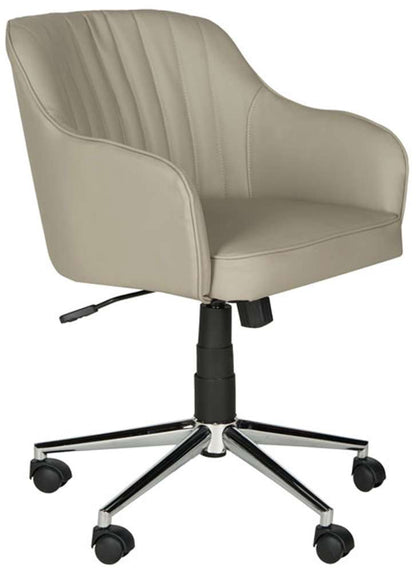 Safavieh - Hilda Desk Chair - Grey - FOX8509B veiw 3