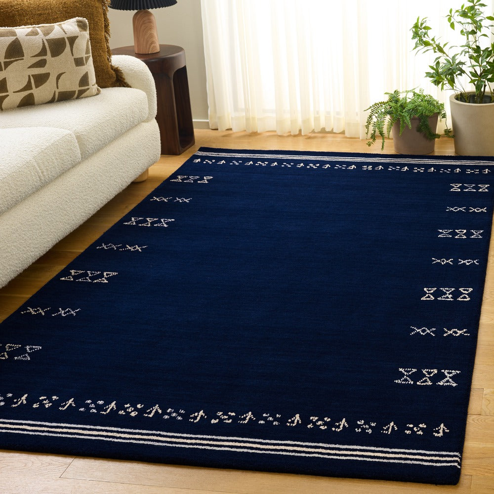 Safavieh - Himalaya 598N Navy - 6" X 9" - HIM598N-6 view 2