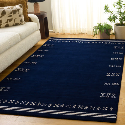 Safavieh - Himalaya 598N Navy - 6" X 9" - HIM598N-6 view 2