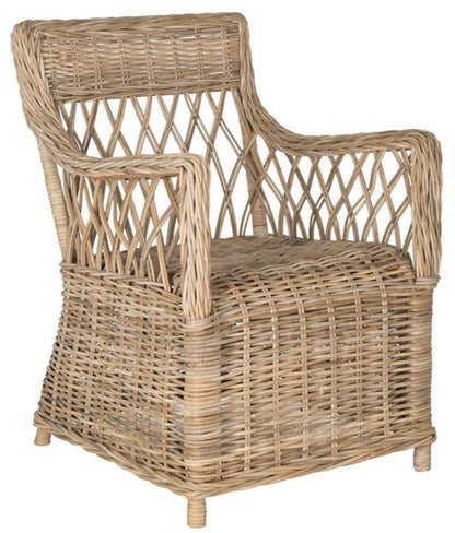 Safavieh - Hinaku Arm Chair - Natural - FOX1603A veiw 3