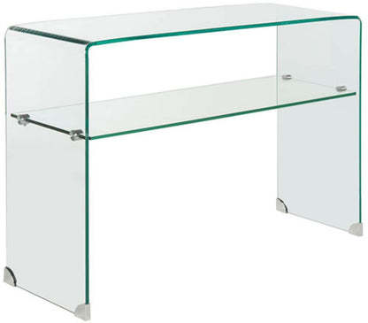 Safavieh - Hollis Glass Console Table - Clear - FOX6013A veiw 3