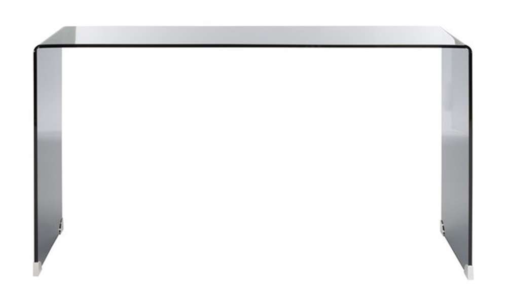 Safavieh - Huck Tempered Glass Console - Clear - Grey - CNS7301A veiw 1