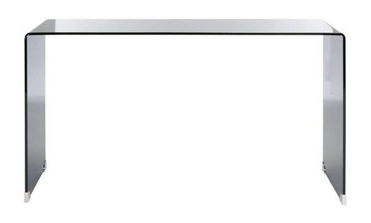 Safavieh - Huck Tempered Glass Console - Clear - Grey - CNS7301A veiw 1