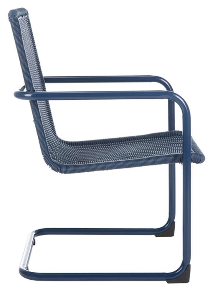 Safavieh - Hutton Chair - Navy  (Set of 2) - PAT4040A-SET2 veiw 4