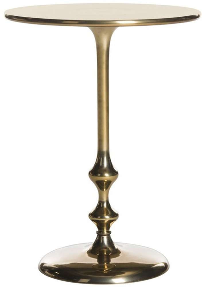Safavieh - Hydra Round Side Table - Antique Brass - FOX5520A veiw 1