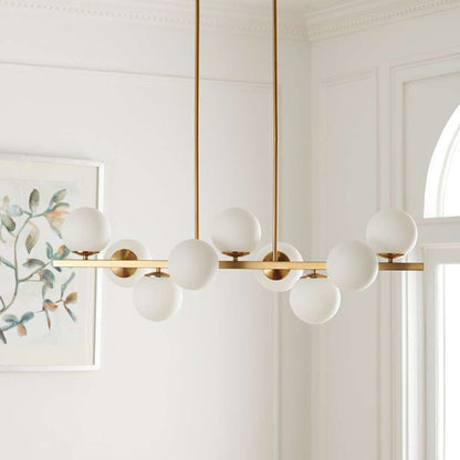 Safavieh - Imara 9Lt 13in Chandelier - Brass - CHA7006A veiw 1