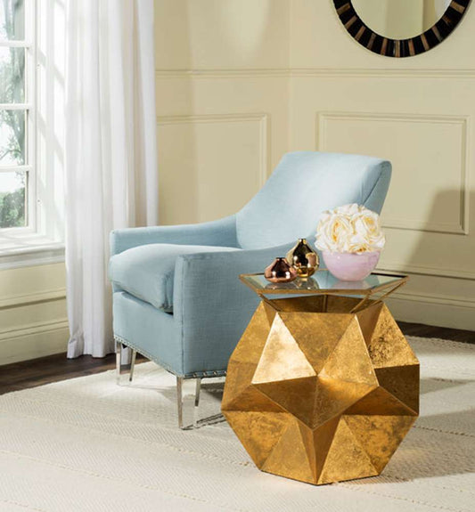 Safavieh - Iona Side Table - Gold - FOX3252A veiw 2