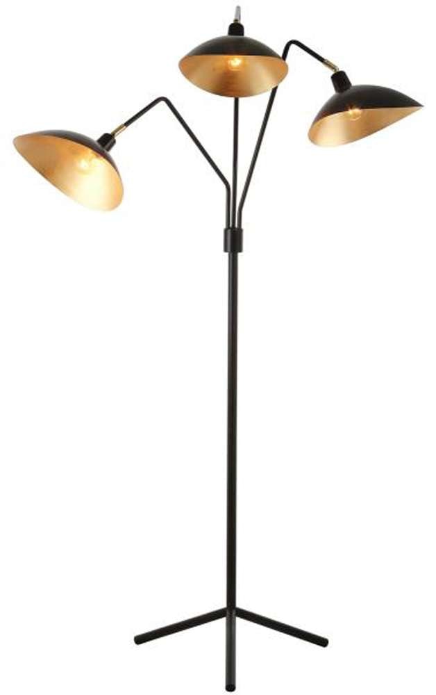 Safavieh - Iris Floor Lamp - Black - Gold - LIT4361B veiw 2