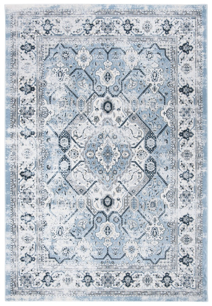 Safavieh - Isabella 916M Blue Cream - 6" X 8" - ISA916M-68 view 1