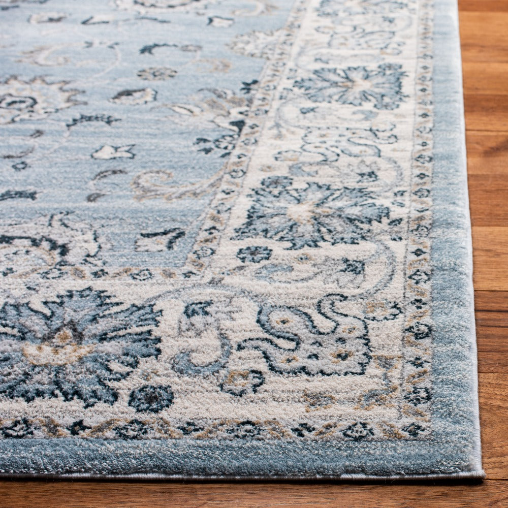 Safavieh - Isabella 940M Light Blue Cream - 6" X 8" - ISA940M-68 view 3