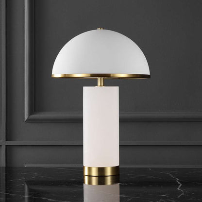 Safavieh - Couture - Izabel Alabaster Table Lamp - Gold - White - CTL1063A veiw 1