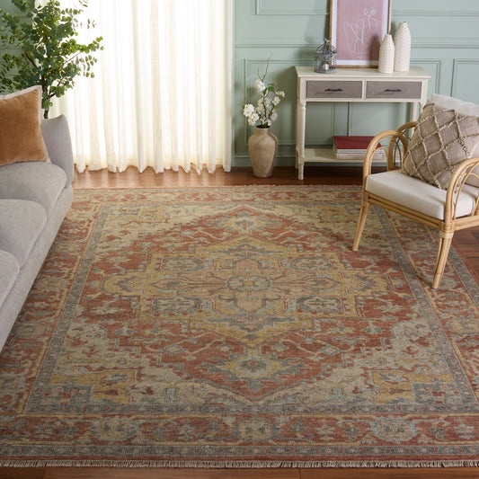 Safavieh - Izmir 203P Rust Grey - 8" X 10" - IZM203P-8 view 2