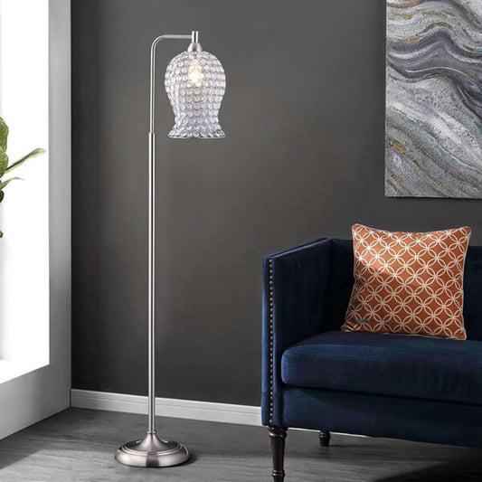 Safavieh - Izzy 61.5in Floor Lamp - Nickle - FLL4088A veiw 2