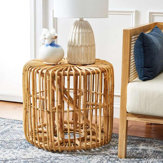 Safavieh - Jabez Round Accent Table - Honey Natural - ACC6502A veiw 2