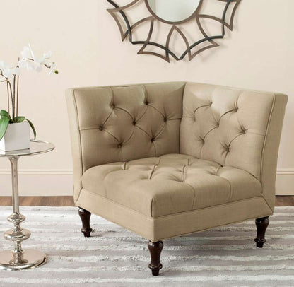 Safavieh - Jack Corner Chair - Antique Gold - MCR4643C veiw 2