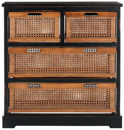 Safavieh - Jackson 4 Drw Unit - Black - AMH6504B veiw 1