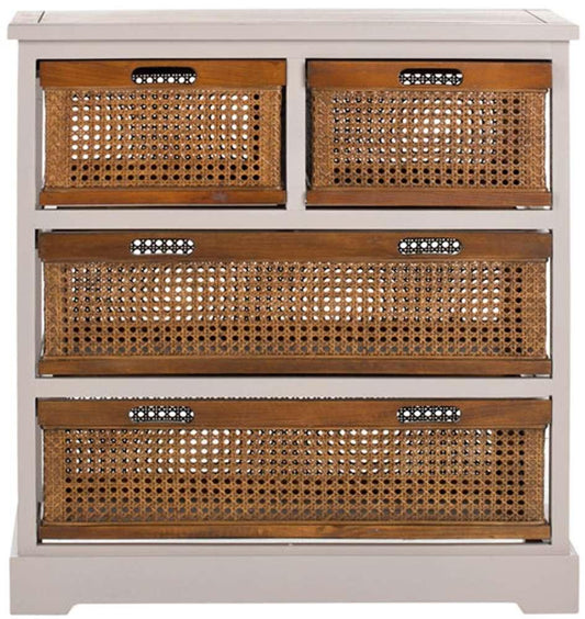 Safavieh - Jackson 4 Drw Unit - Quartz Grey - AMH6504C veiw 1