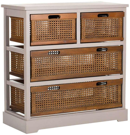 Safavieh - Jackson 4 Drw Unit - Quartz Grey - AMH6504C veiw 3
