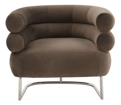 Safavieh - Couture - Jacobson Modern Accent Chair - Dark Brown - SFV4796A veiw 1