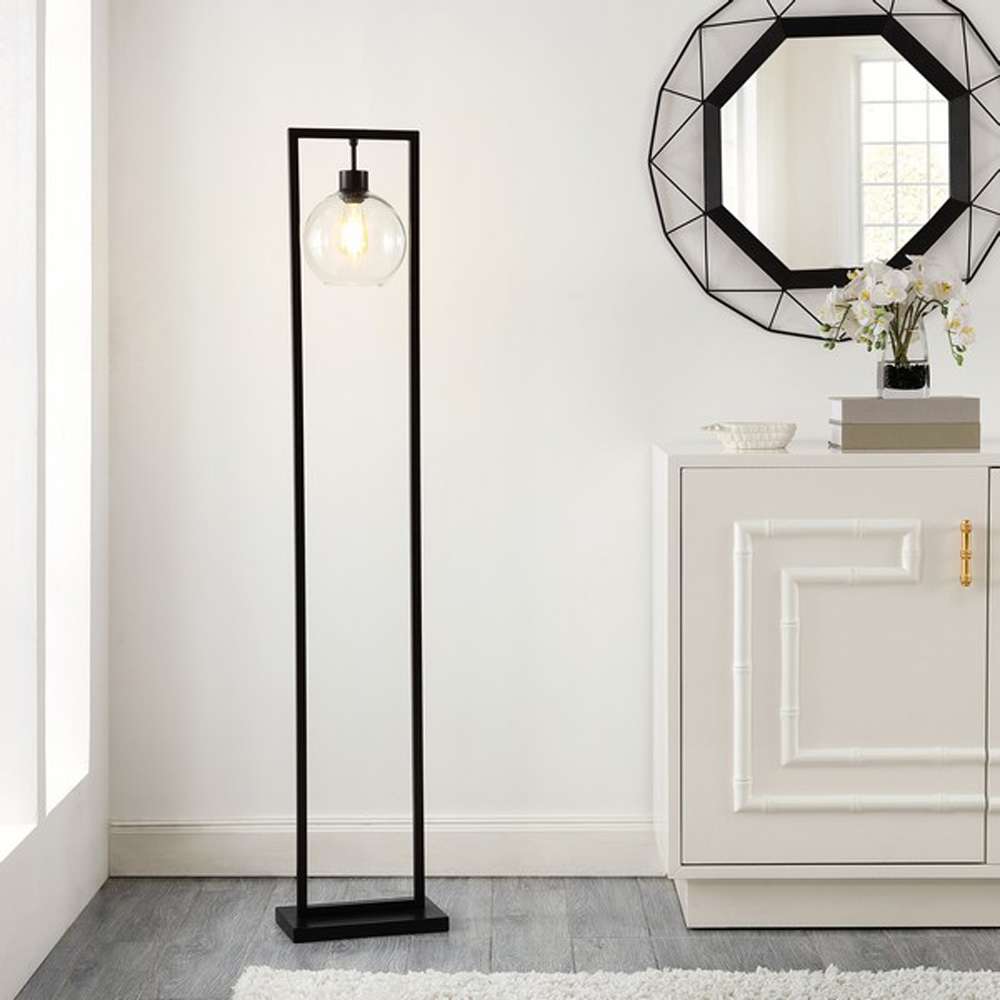 Safavieh - Jalisa 60in Floor Lamp - Black - FLL4127A veiw 2