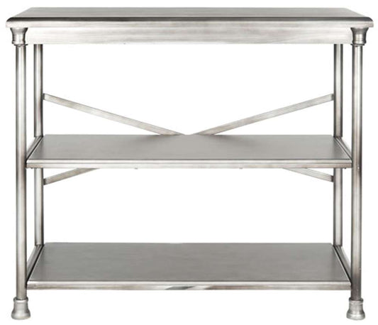Safavieh - Jamison Med Bookcase - Silver - AMH1535A veiw 1