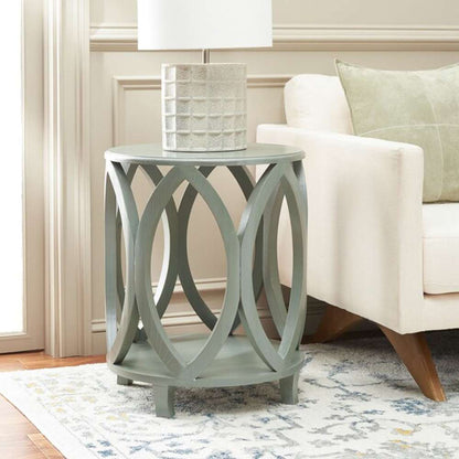 Safavieh - Janika Accent Table - Ash Grey - AMH6607B veiw 2