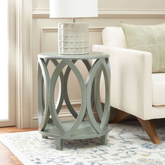 Safavieh - Janika Accent Table - Ash Grey - AMH6607B veiw 2