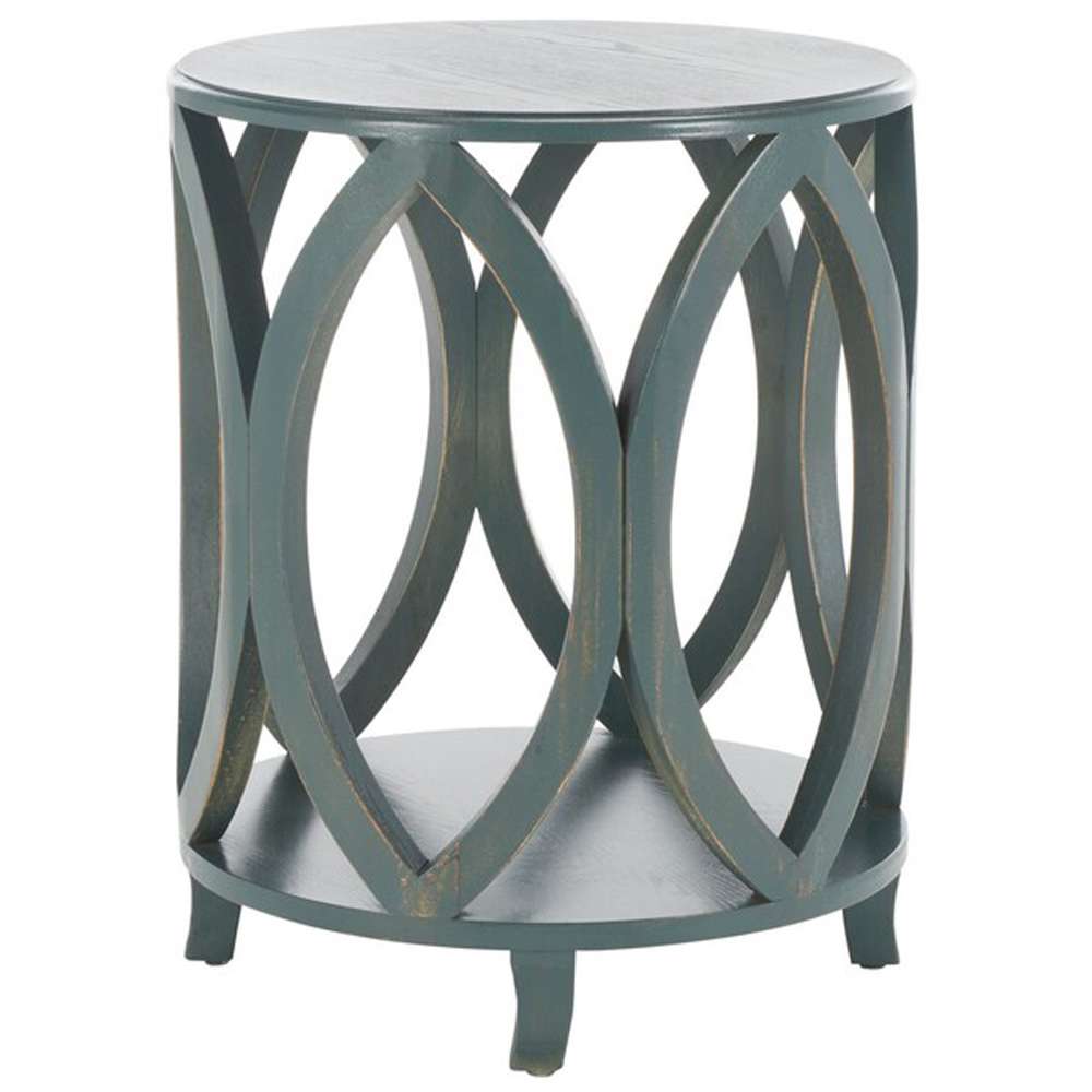 Safavieh - Janika Accent Table - Teal - AMH6607C veiw 3