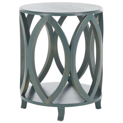 Safavieh - Janika Accent Table - Teal - AMH6607C veiw 3